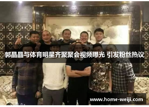 郭晶晶与体育明星齐聚聚会视频曝光 引发粉丝热议